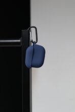 Чохол Silicone металевий карабін 3 (blue)