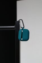 Чохол Silicone металевий карабін 3 (dark green)