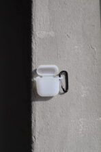 Чохол Silicone металевий карабін 1/2 (transparent)