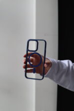 Чохол Crystal Mag Safe 12/12 Pro (dark blue) - Зображення 3