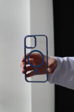 Чохол Crystal Mag Safe 12/12 Pro (lavender gray)