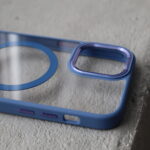 Чохол Crystal Mag Safe 13 Pro (lavender gray)