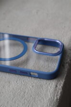 Чохол Crystal Mag Safe 12/12 Pro (lavender gray) - Зображення 2