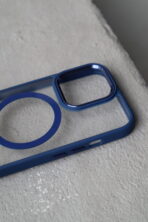 Чохол Crystal Mag Safe 12/12 Pro (dark blue) - Зображення 2