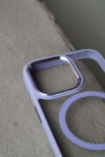 Чохол Crystal Mag Safe 12/12 Pro (light purple) - Зображення 2