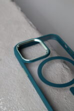 Чохол Crystal Mag Safe 13 Pro (green) - Зображення 2