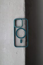 Чохол Crystal Mag Safe 13 Pro (green)