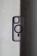 Чохол Crystal Mag Safe 14 Pro (elderberry)