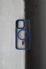 Чохол Crystal Mag Safe 12/12 Pro (dark blue)