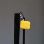 Чохол Silicone металевий карабін 1/2 (yellow)