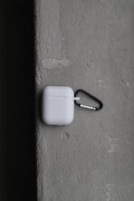 Чохол Silicone металевий карабін 1/2 (white)