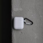 Чохол Silicone металевий карабін 3 (white)