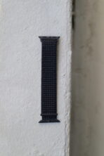 Ремінець Nylon Band 42mm/44mm/45mm/46mm/49mm/ULTRA (black/white) - Зображення 2