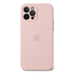 Чохол силіконовий Square Full Camera 12 (pink sand)