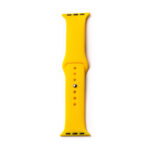 Ремінець Silicone Band 42mm/44mm/45mm/46mm/49mm/ULTRA S/M (yellow)