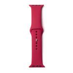 Ремінець Silicone Band 42mm/44mm/45mm/46mm/49mm/ULTRA S/M (rose red)