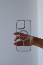 Чохол Crystal Mag Safe 16 Pro (light gray)