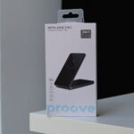 Зарядний пристрій Proove Metal Edge 3 in 1 Wireless Charger 15W (Gray)