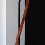 Стрічка Cross-Body (brown) + прозора вставка