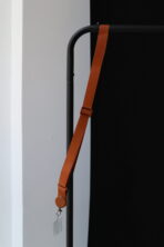 Стрічка Cross-Body (brown) + прозора вставка