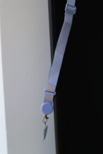 Стрічка Cross-Body (lilac/sky blue) + прозора вставка - Зображення 3