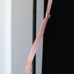 Стрічка Cross-Body (pink) + прозора вставка