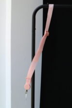 Стрічка Cross-Body (pink) + прозора вставка