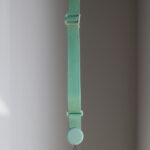 Стрічка Cross-Body (green) + прозора вставка