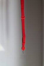 Стрічка Cross-Body (red) + прозора вставка