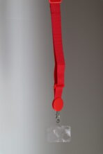 Стрічка Cross-Body (red) + прозора вставка - Зображення 2