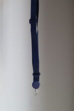 Стрічка Cross-Body (dark blue) + прозора вставка