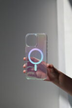 Чохол Fashion Glitter 15 Pro (rainbow)