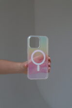 Чохол Fashion Glitter 15 Pro (rainbow) - Зображення 2