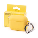 Чохол Silicone Color Box метал. караб. Pro 2 (yellow)