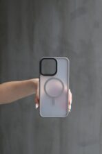 Чохол Matte Colorful Mag Safe 15 Pro (gray) - Зображення 2