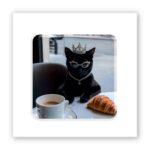 Стікер Black cat