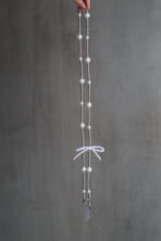 Фурнітура Silver White Bow + прозора вставка - Зображення 2