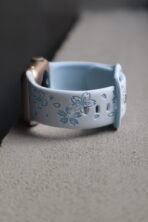 Ремінець White/Blue Flower 42mm/44mm/45mm/46mm/49mm/ULTRA - Зображення 3