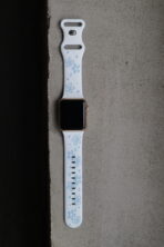 Ремінець White/Blue Flower 42mm/44mm/45mm/46mm/49mm/ULTRA