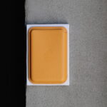Leather Card Holder (orange)