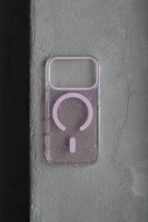 Чохол Jelly Glitter Mag Safe 15 Pro (pink) - Зображення 2