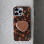 Чохол Leopard + поп-сокет 15 Pro Max