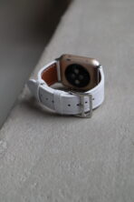 Ремінець еко-шкіра 38mm/40mm/41mm/42mm (10 gen.) (white) - Зображення 3