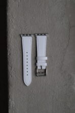 Ремінець еко-шкіра 38mm/40mm/41mm/42mm (10 gen.) (white)