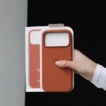 Чохол силіконовий Premium Mag Safe 17 Pro (terra cotta) + animation