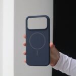 Чохол Silicone Slim Mag Safe 17 Pro (midnight blue)