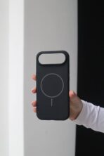 Чохол Silicone Slim Mag Safe 17 Air (black)