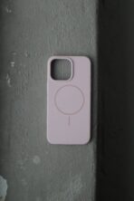 Чохол Silicone Slim Mag Safe 13/14 (pink sand) - Зображення 2