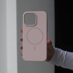 Чохол Silicone Slim Mag Safe 11 (pink sand)