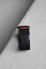 Ремінець Parachute Nylon 42mm/44mm/45mm/46mm/49mm/ULTRA (black/orange) - Зображення 3